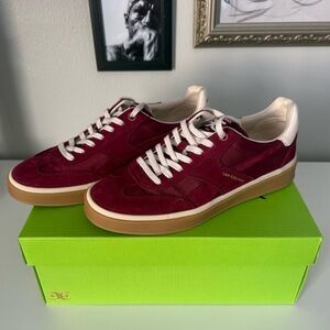 Sam Edelman Althea Sneaker in French Merlot Suede